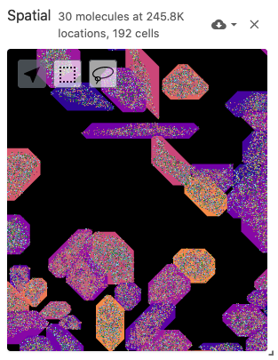 Screenshot of Spatial View